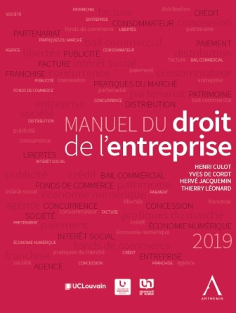 Manuel du droit de l'entreprise