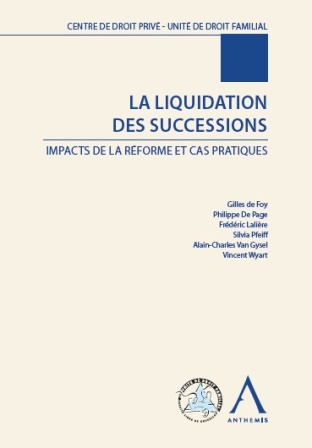 La liquidation des successions