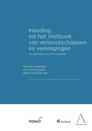 Inleiding tot het Wetboek van vennootschappen en verenigingen
